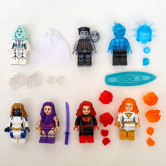 Lot of Lego Compatible X-Men Minifigures Minifigs